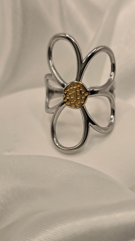 Bague Téa argentée