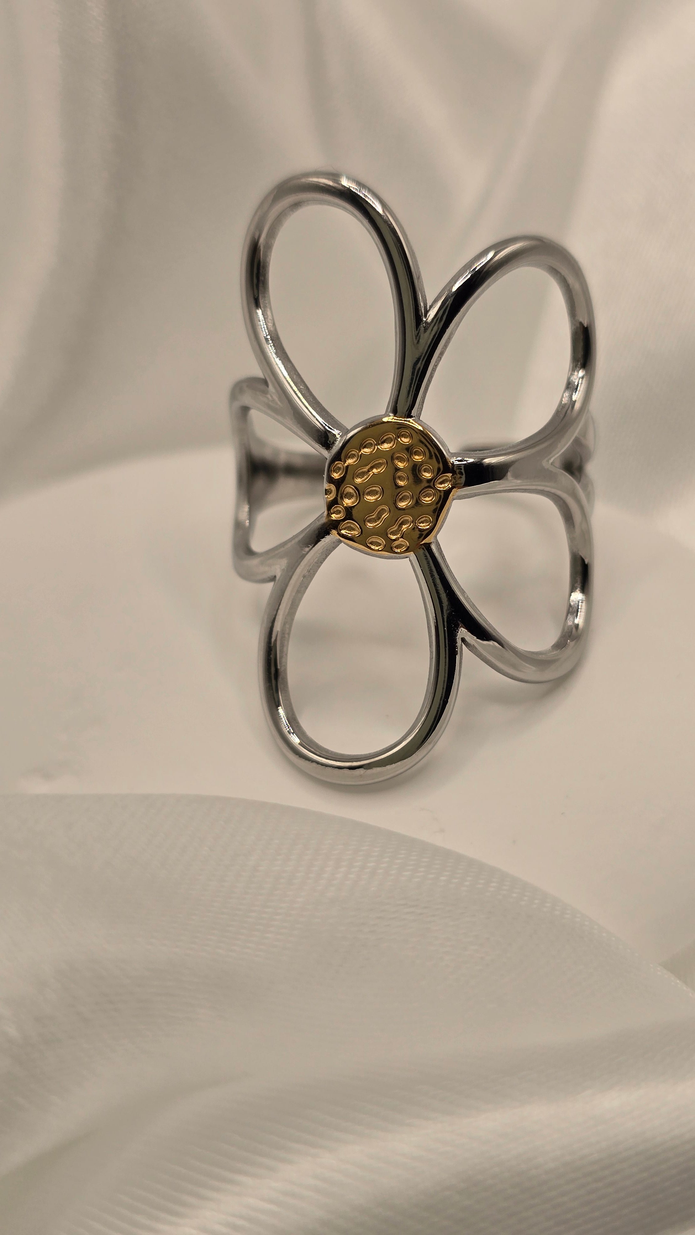 Bague Téa argentée