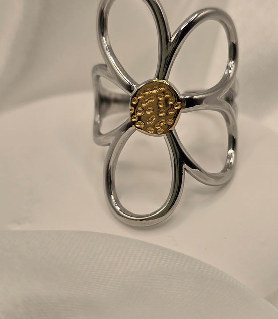 Bague Téa argentée