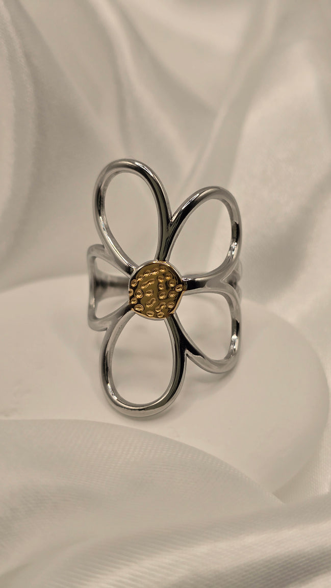 Bague Téa argentée