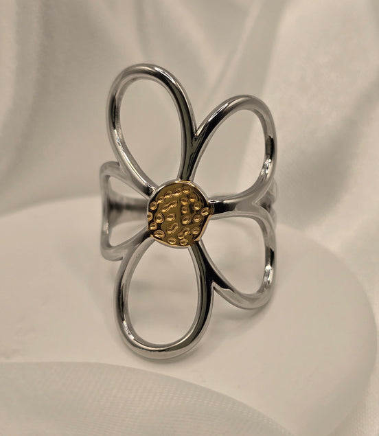 Bague Téa argentée