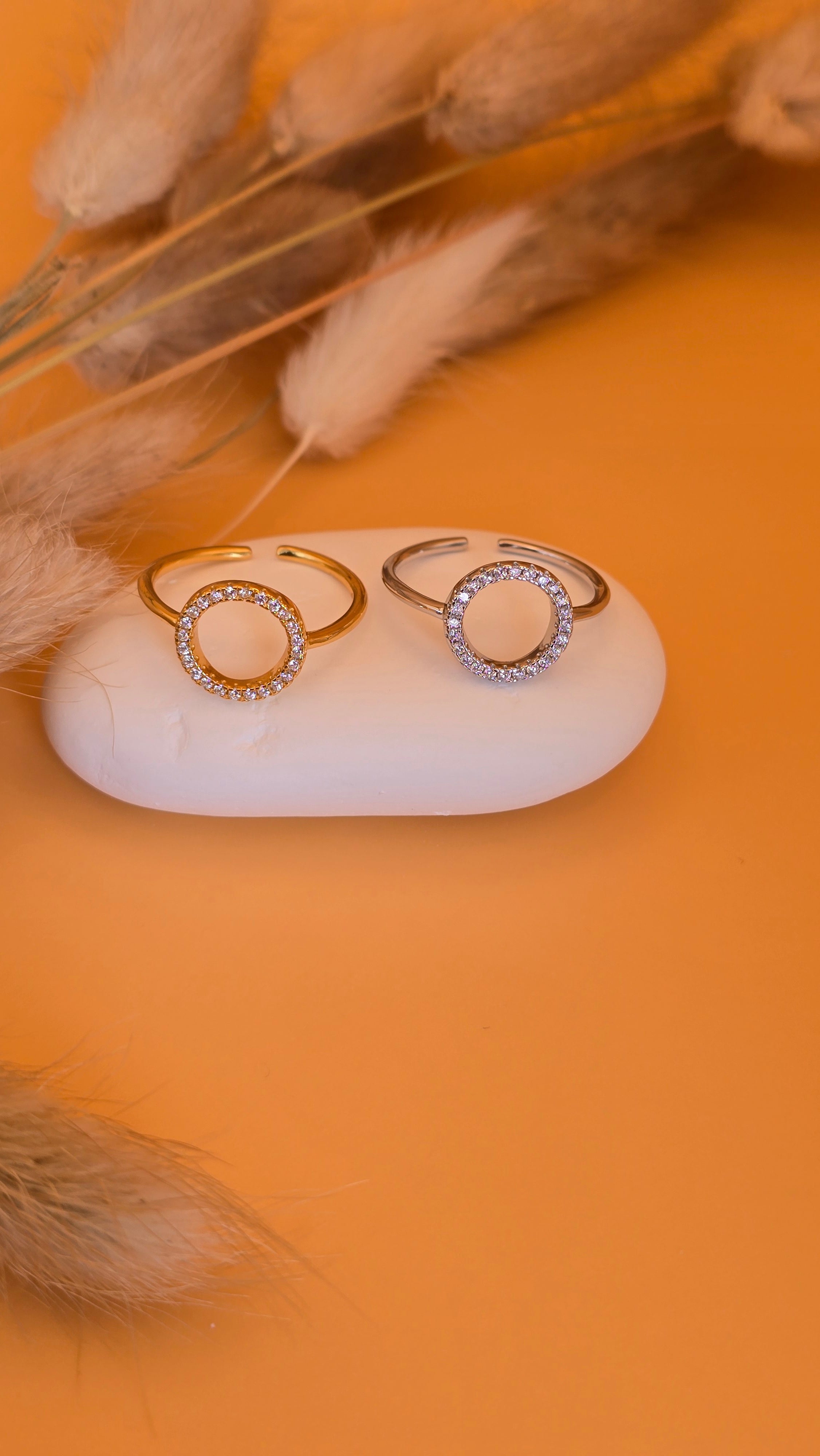 Bague Jade argentée