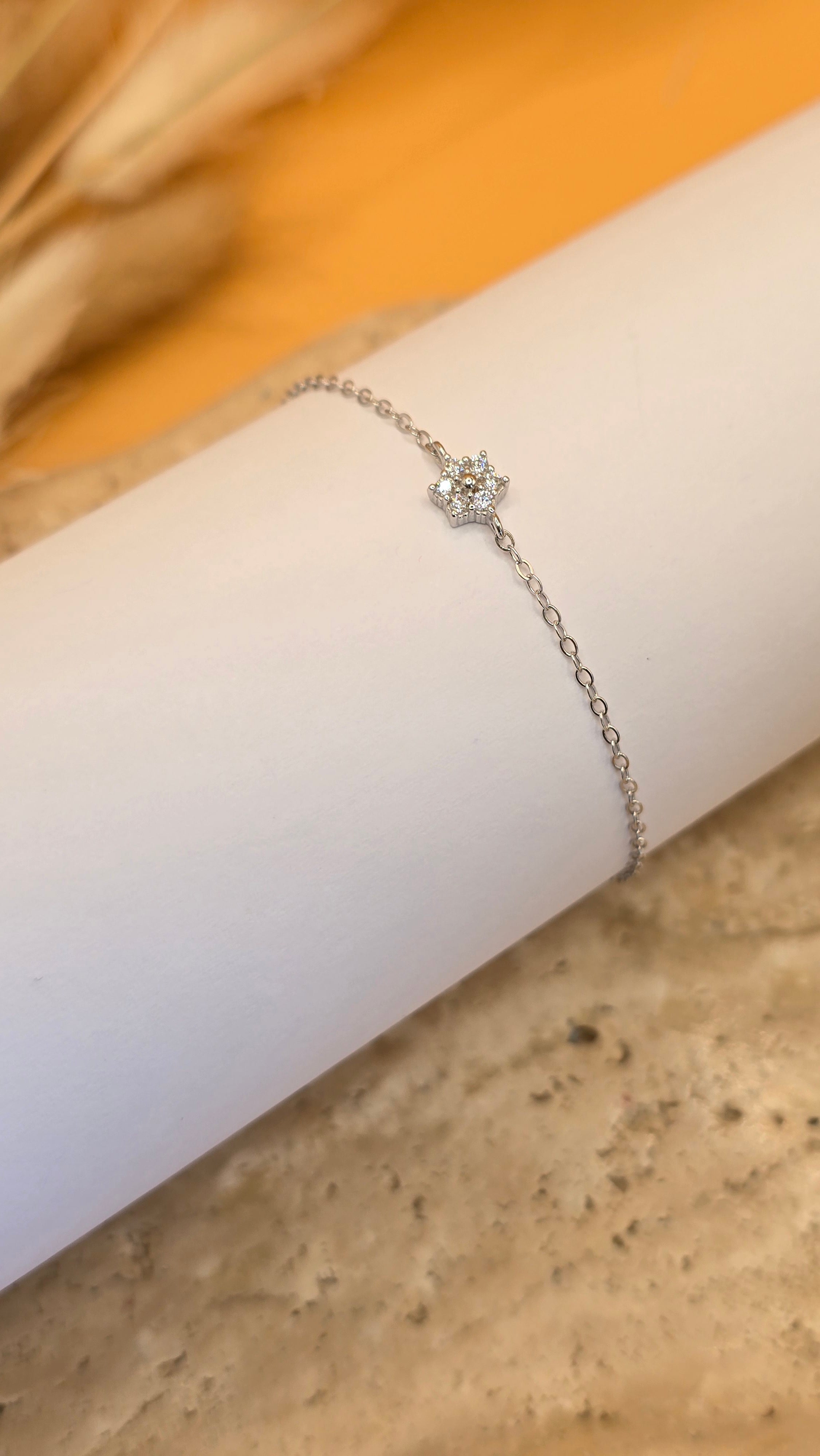 Bracelet argenté Léa