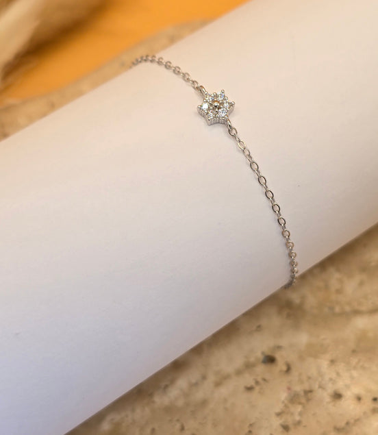 Bracelet argenté Léa