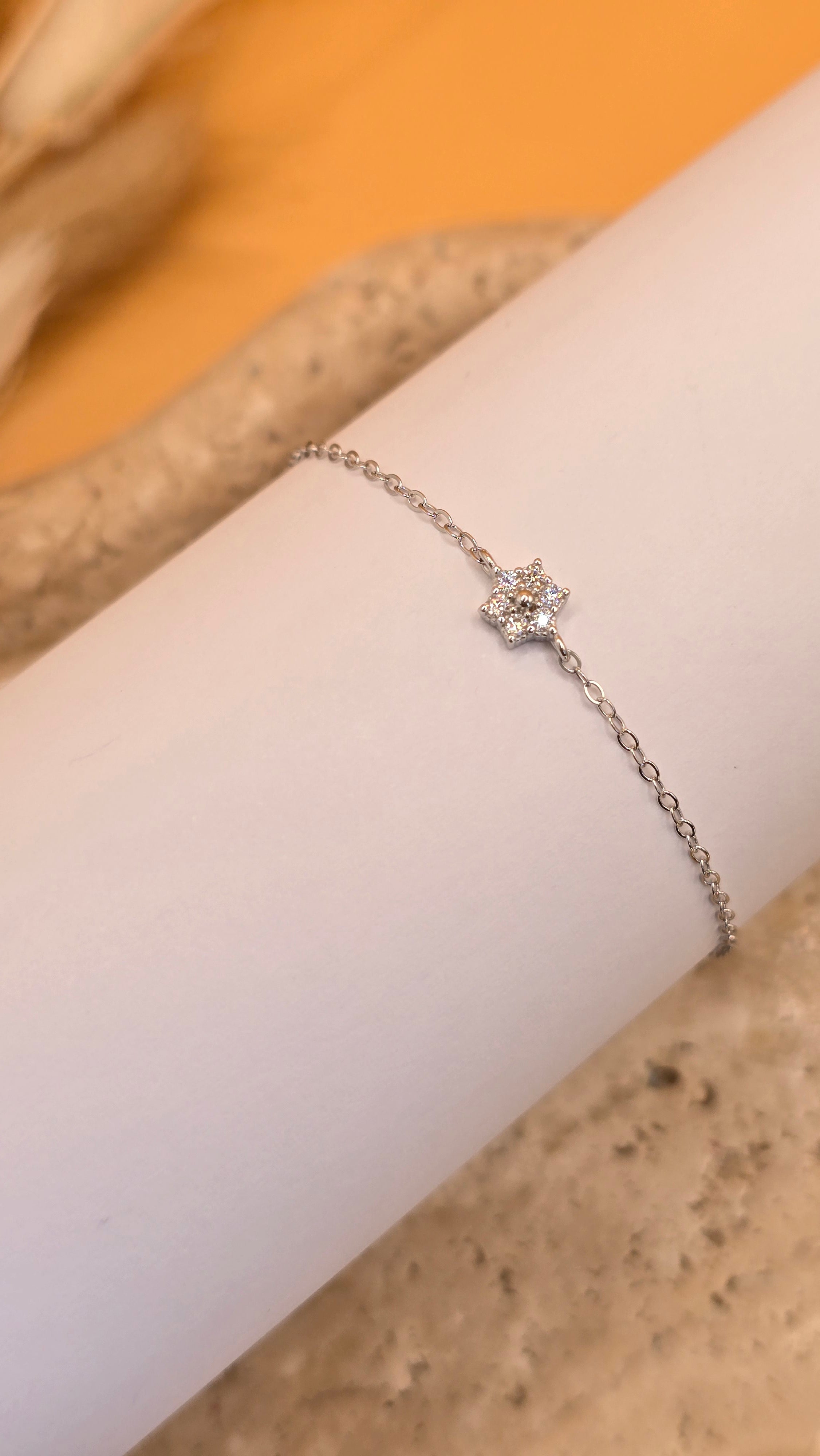 Bracelet argenté Léa