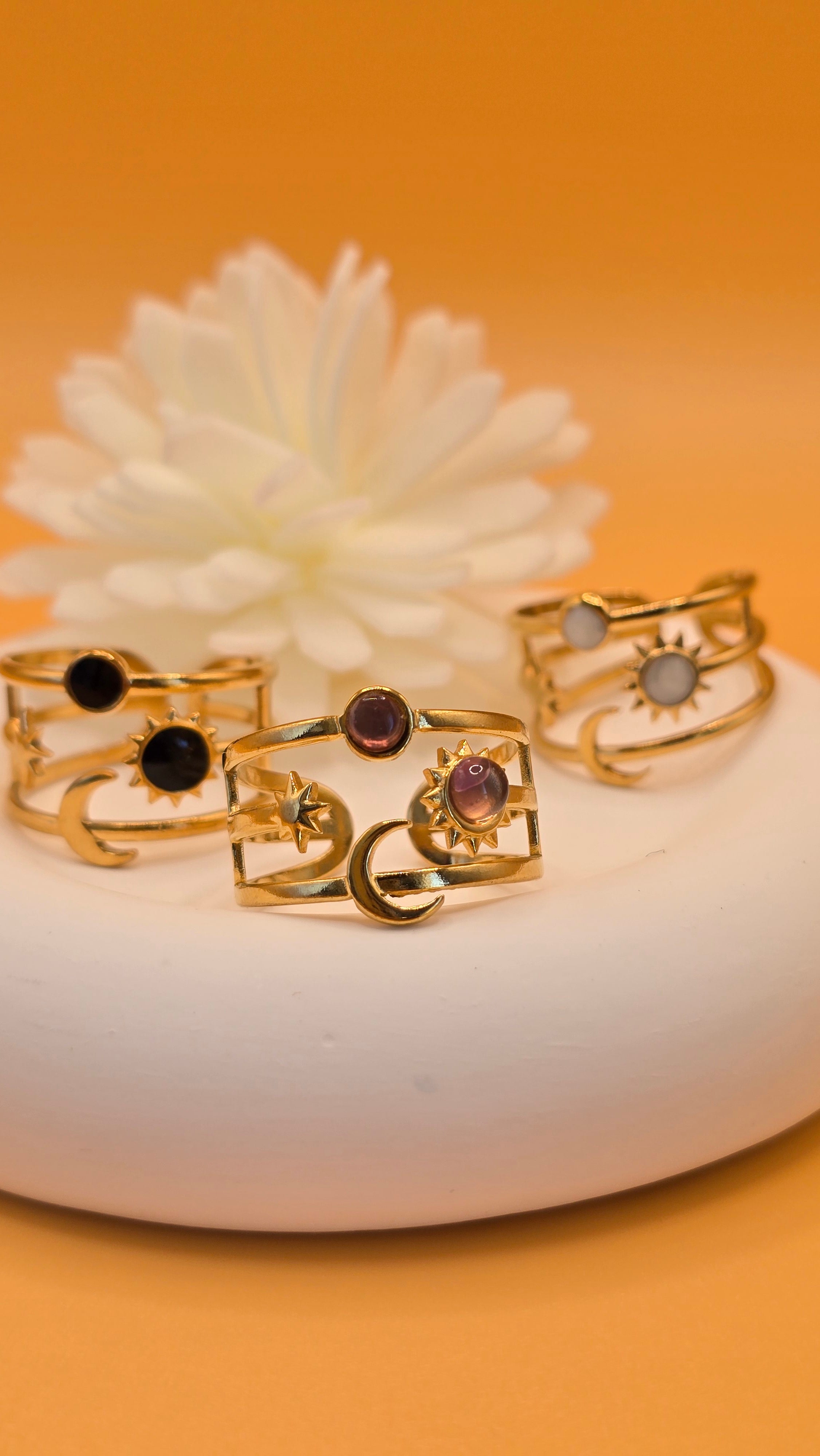 Bague Thaïs violette