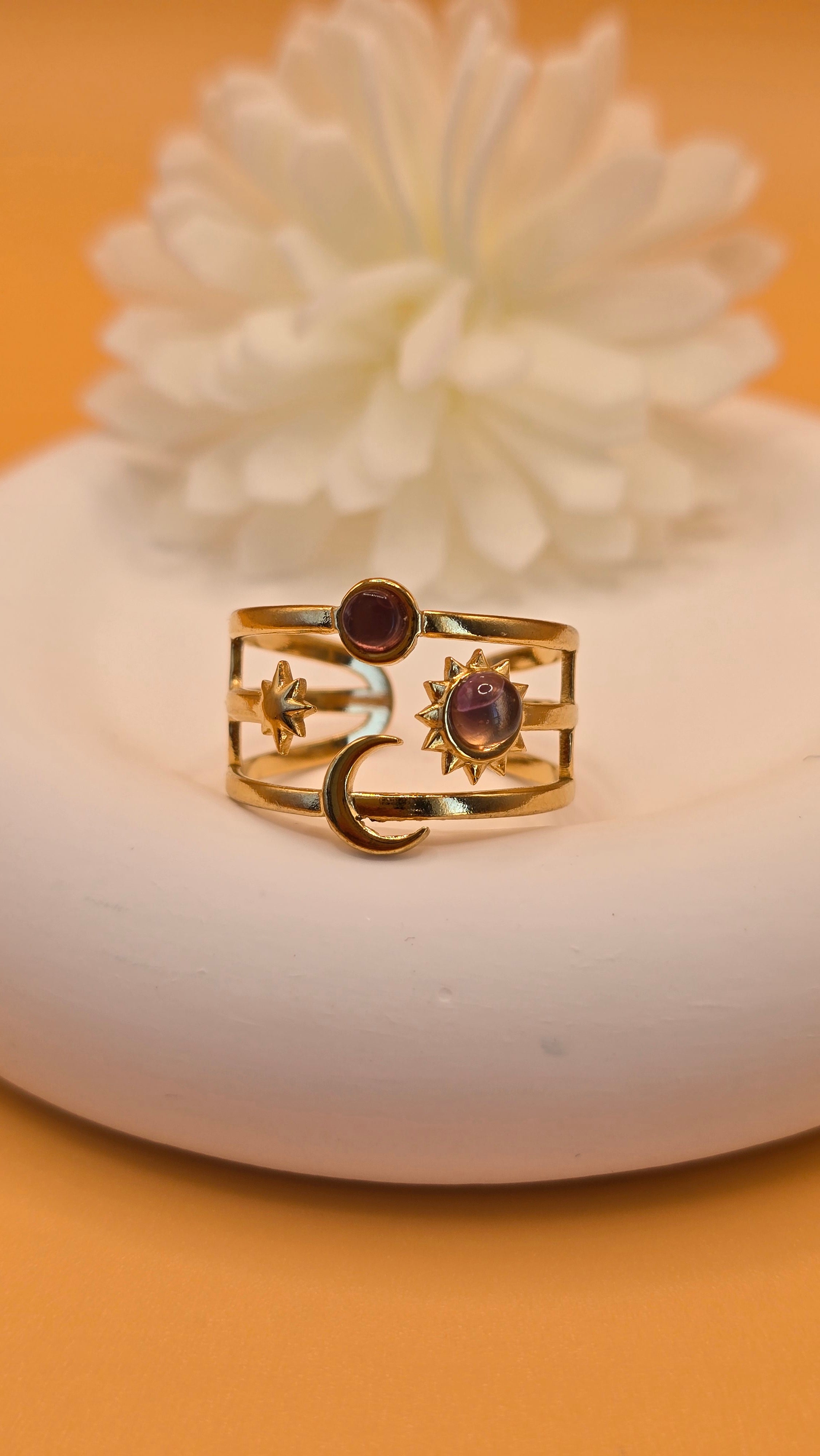 Bague Thaïs violette