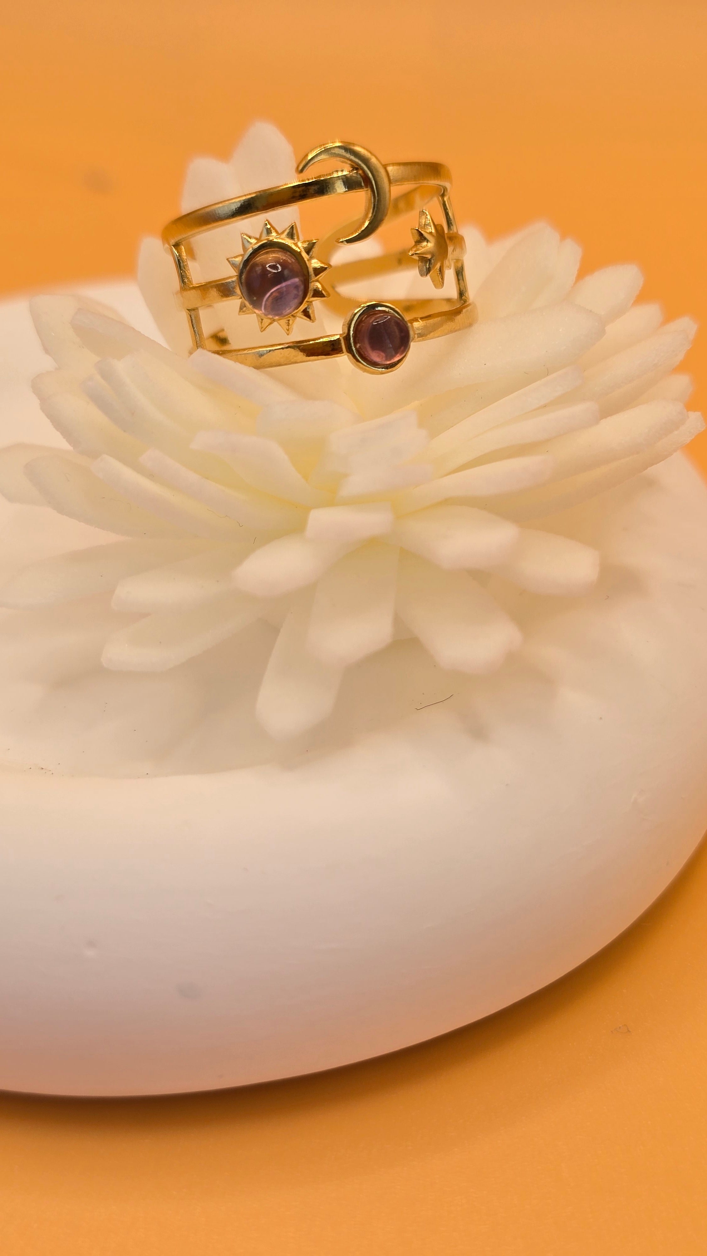 Bague Thaïs violette