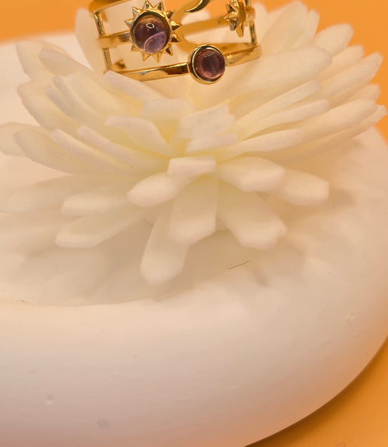 Bague Thaïs violette