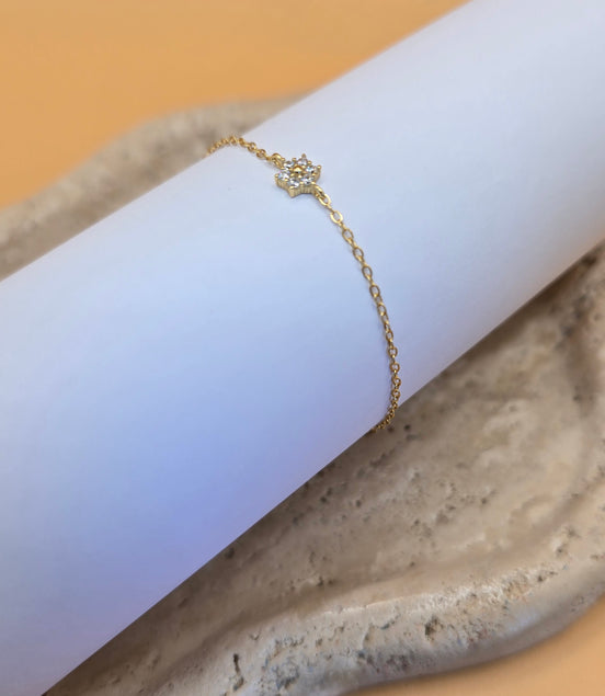 Bracelet doré Léa
