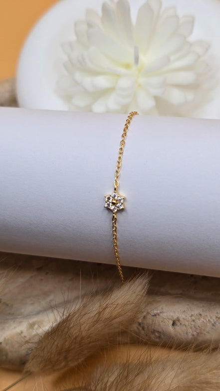 Bracelet doré Léa
