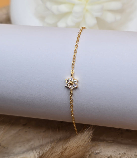 Bracelet doré Léa