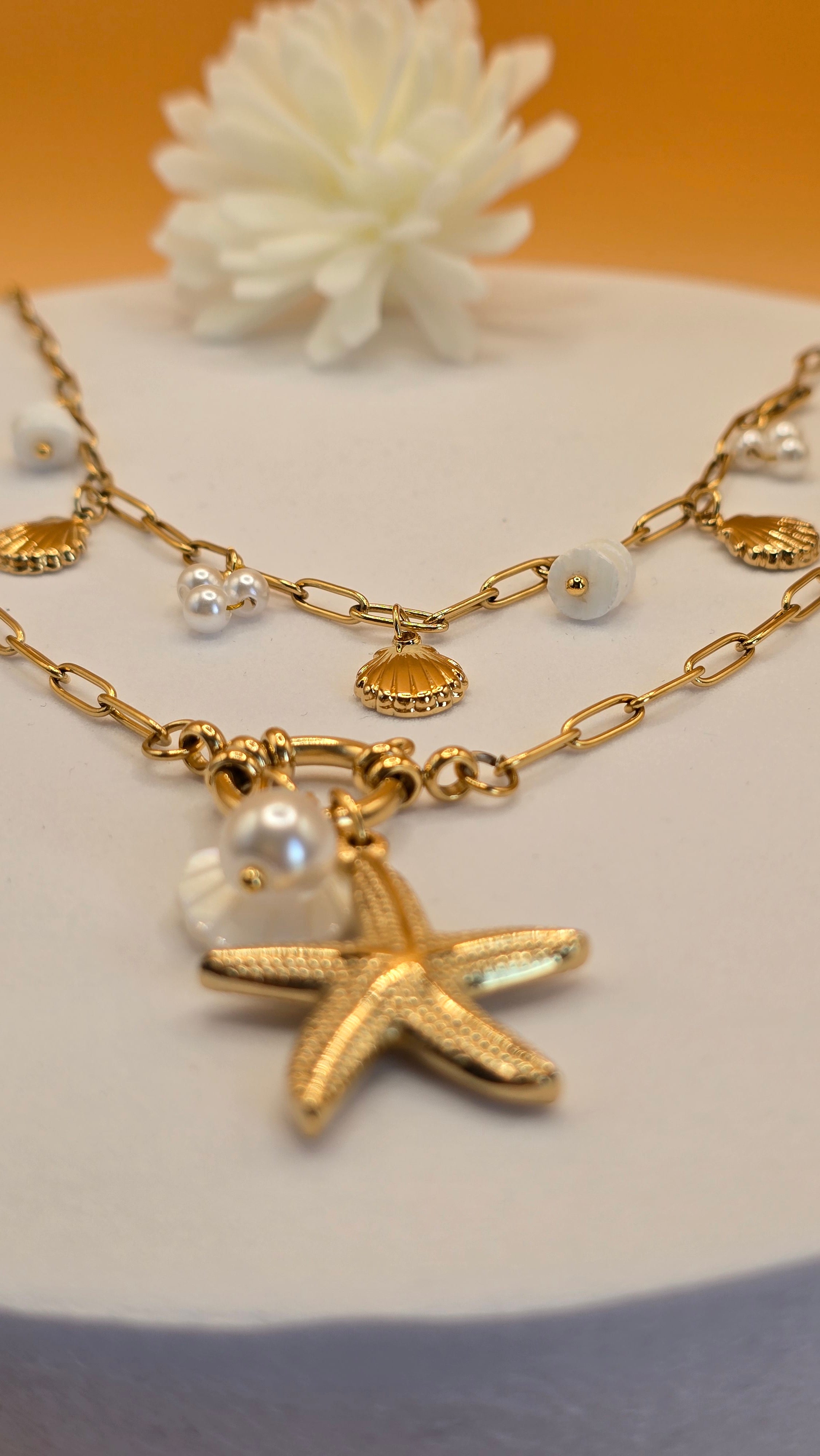 Colliers étoile de mer