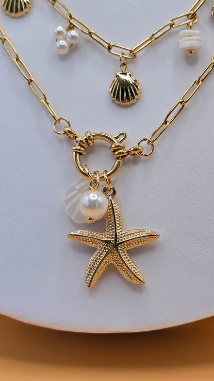 Colliers étoile de mer