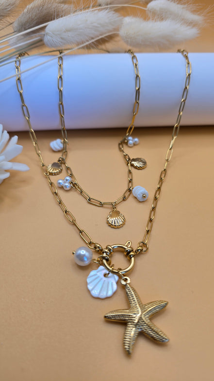 Colliers étoile de mer