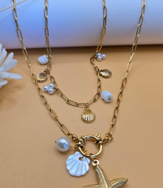 Colliers étoile de mer