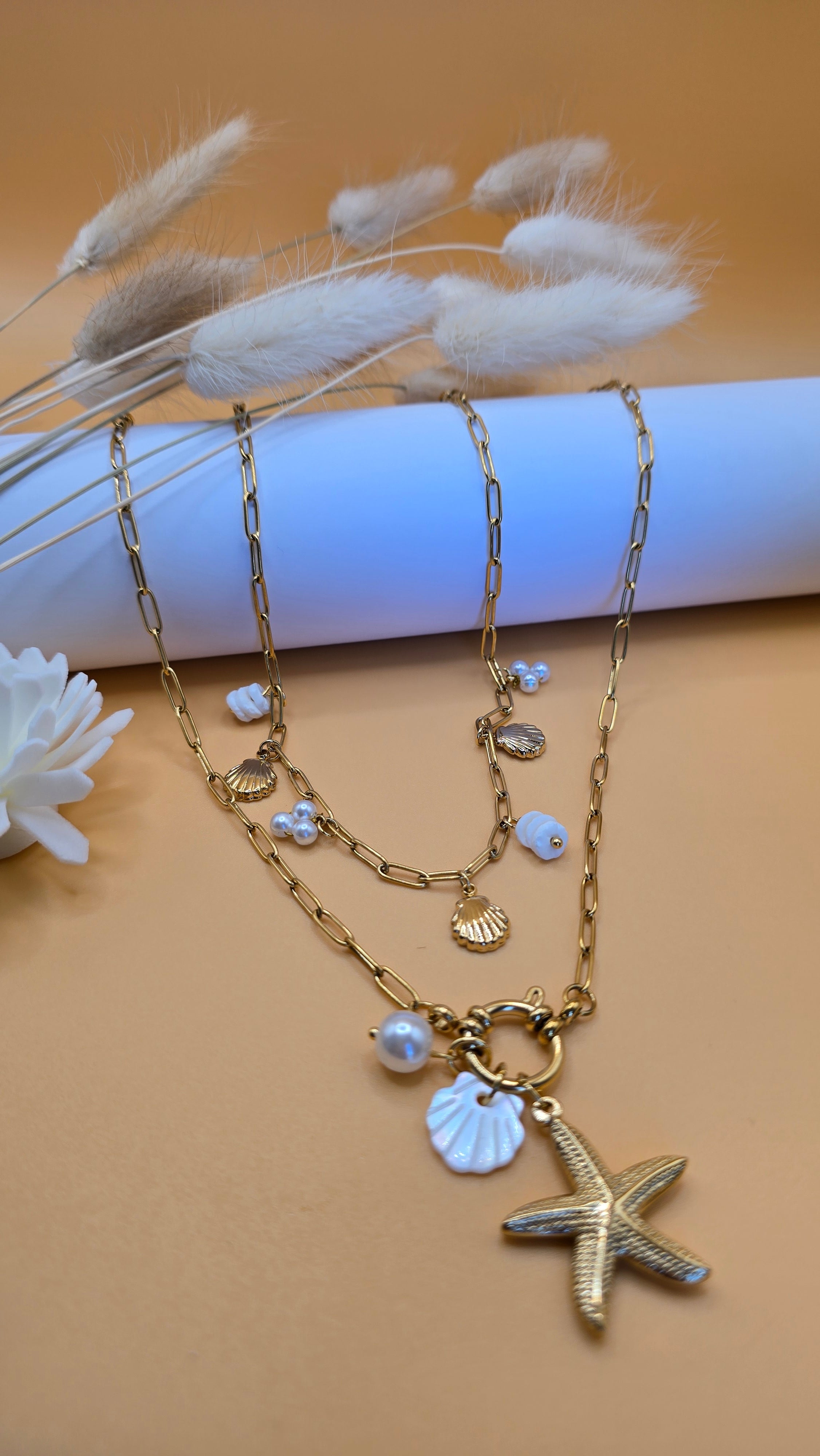 Colliers étoile de mer