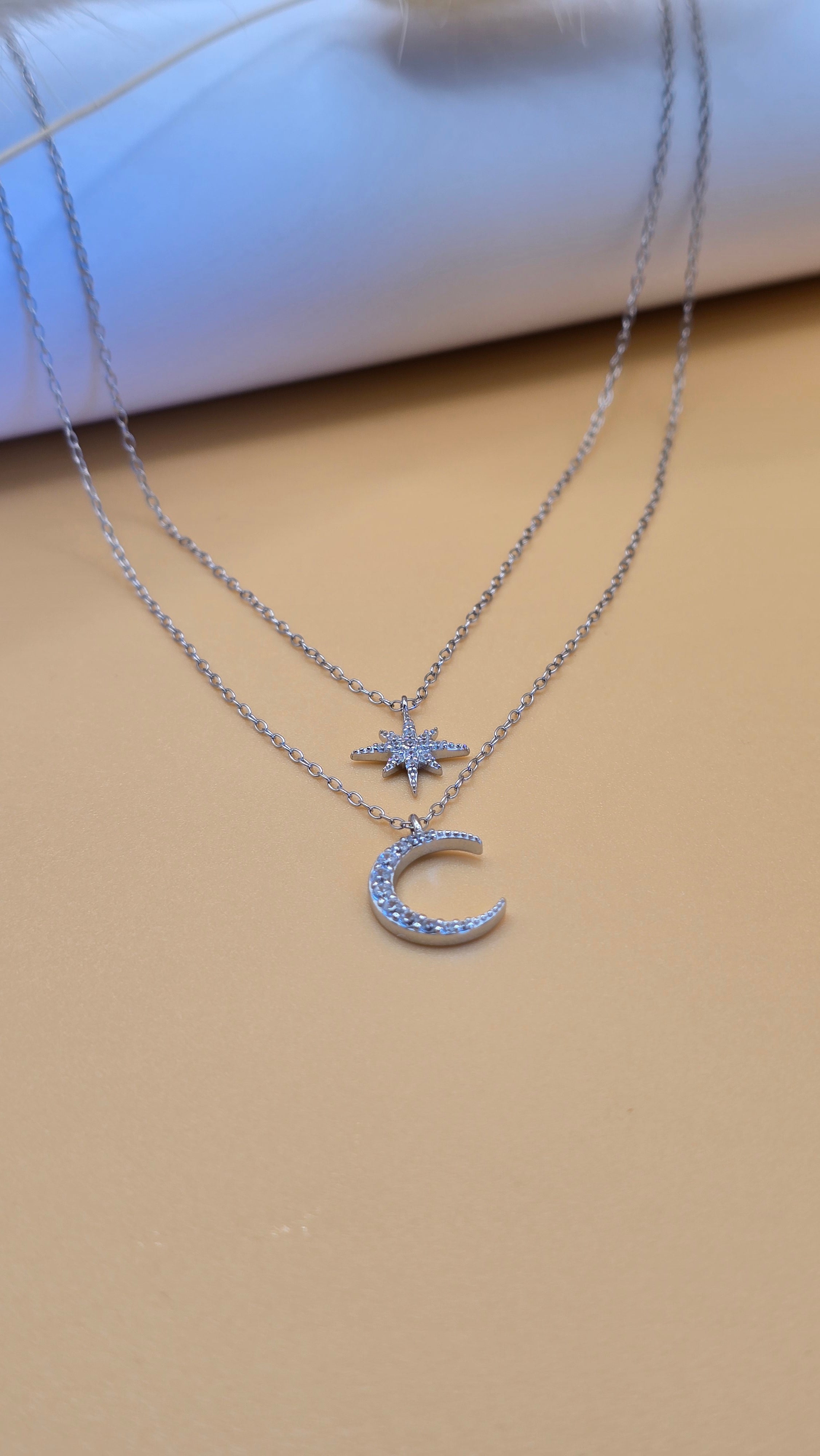 Colliers Elvira argentés