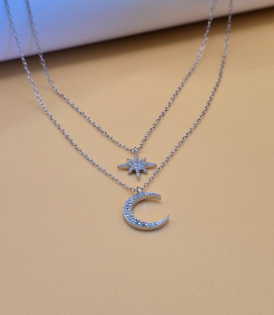 Colliers Elvira argentés