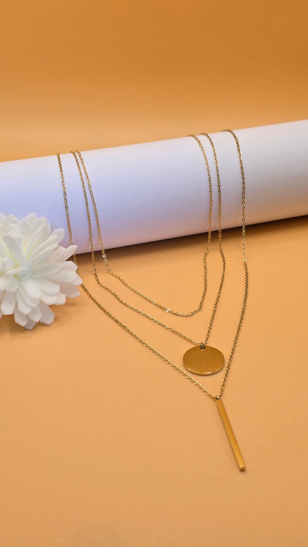 Colliers Soléa dorés