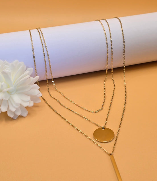 Colliers Soléa dorés