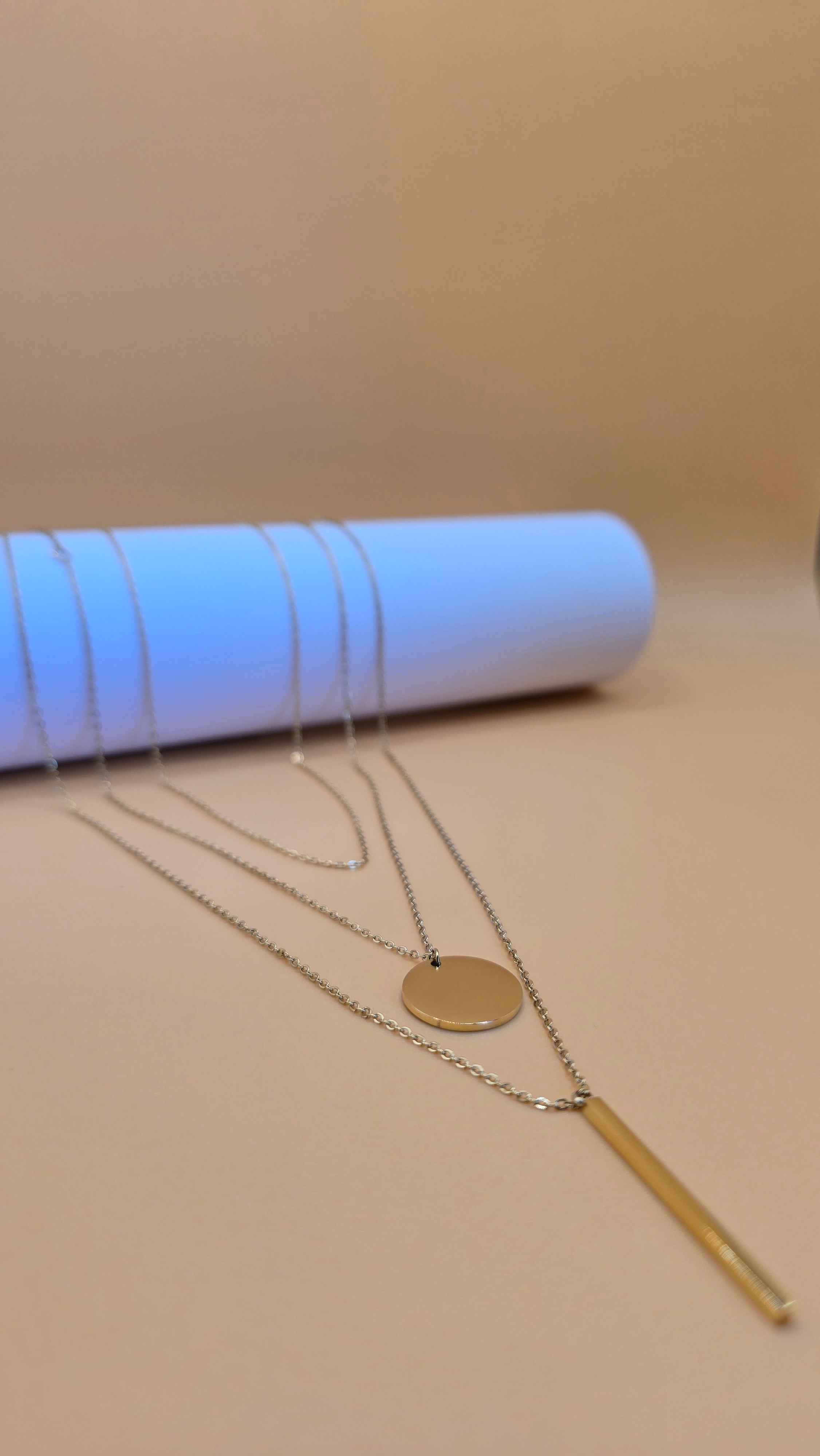 Colliers Soléa dorés