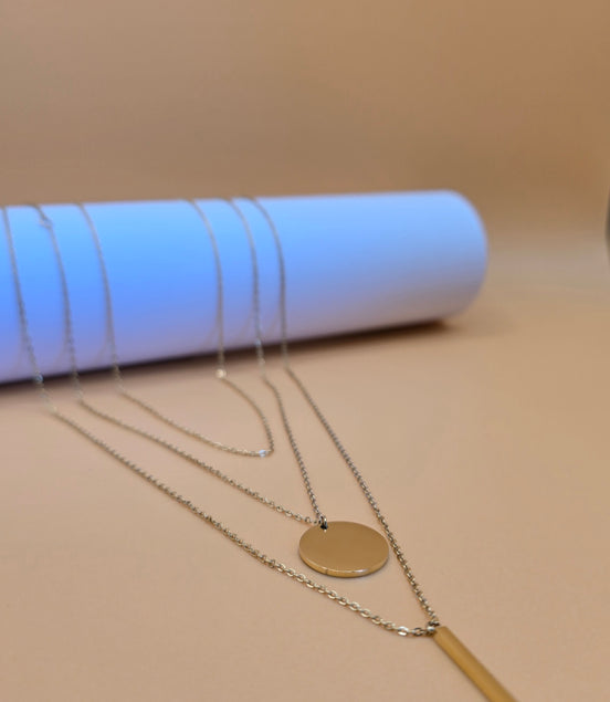 Colliers Soléa dorés