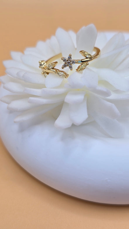 Bague éclat stellaire