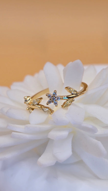 Bague éclat stellaire