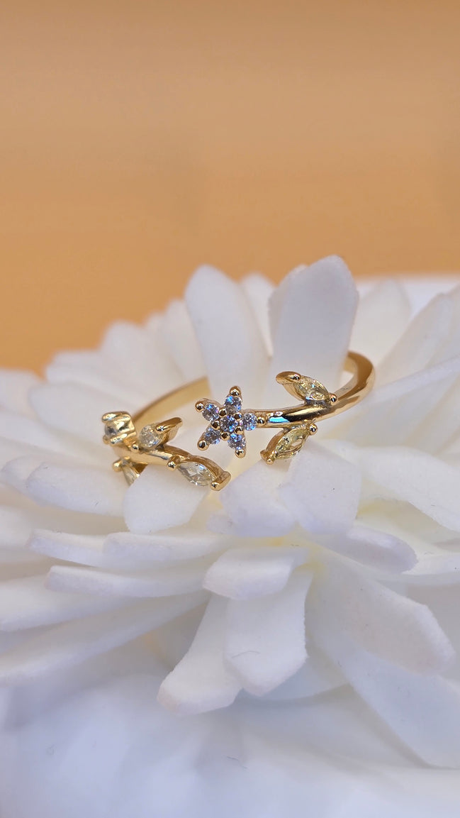 Bague éclat stellaire