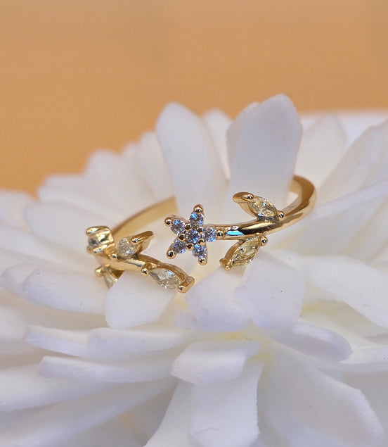 Bague éclat stellaire