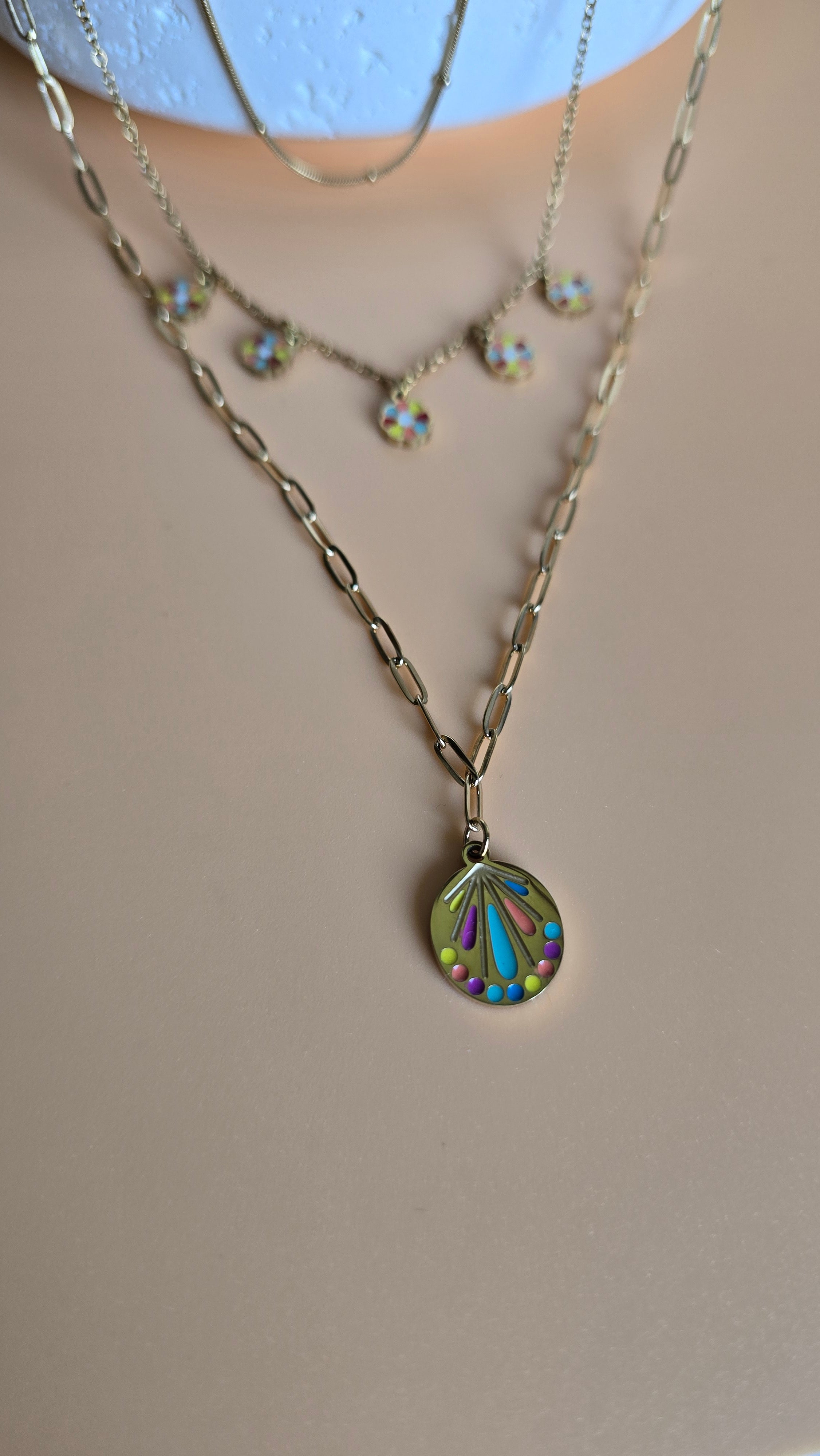 Colliers le trio lumineux