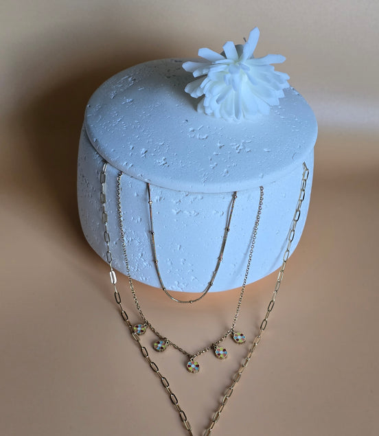 Colliers le trio lumineux