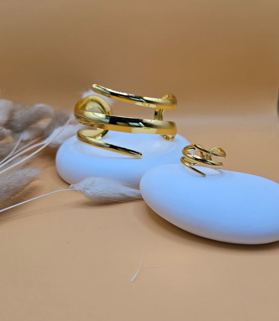 Ensemble bracelet et bague Inès