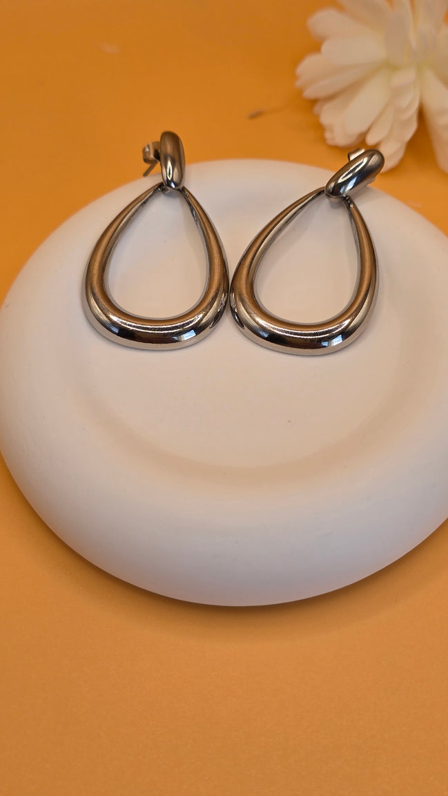 Boucles d'oreilles argentées Zoé