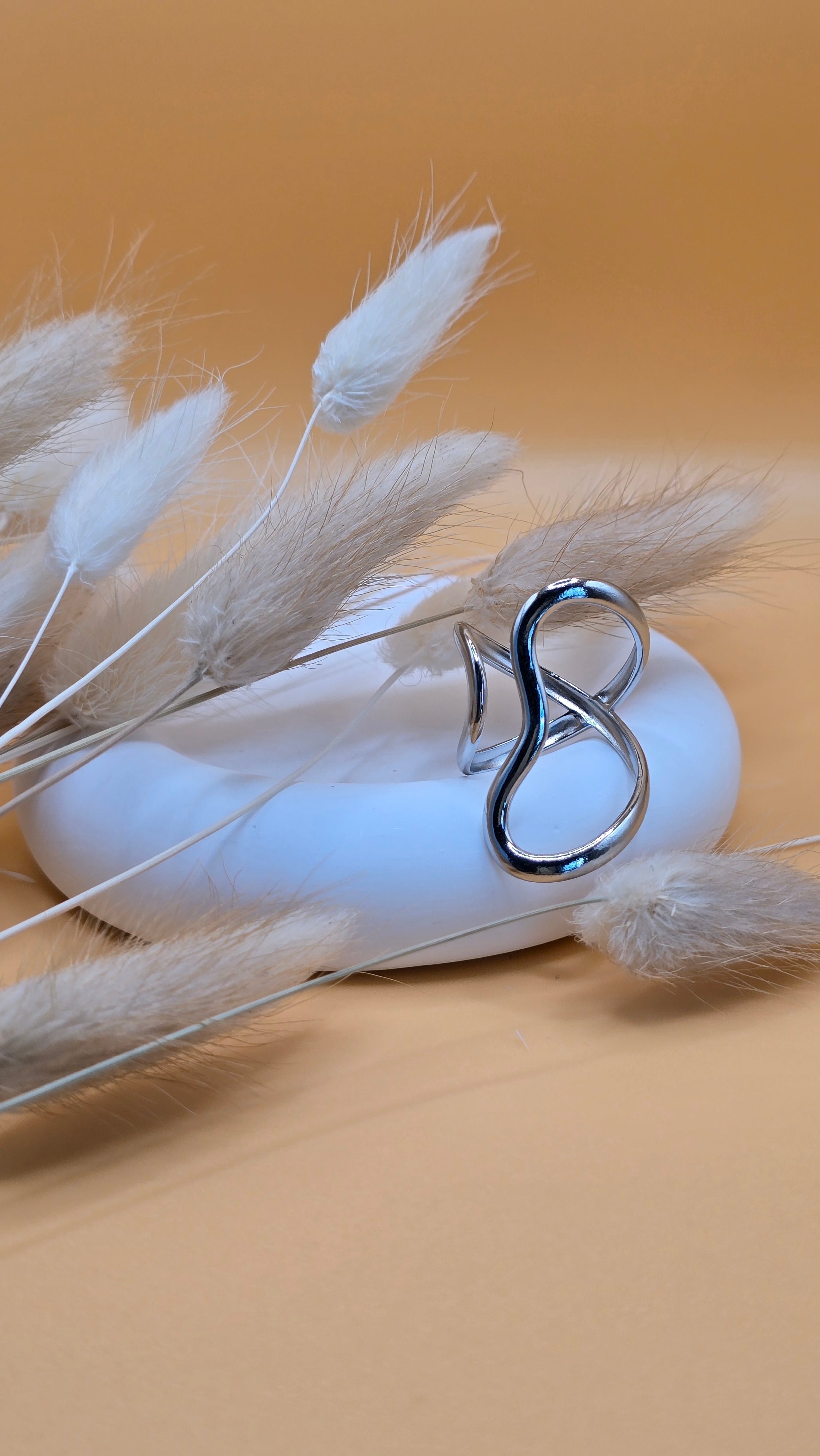 Bague argentée Yasmine