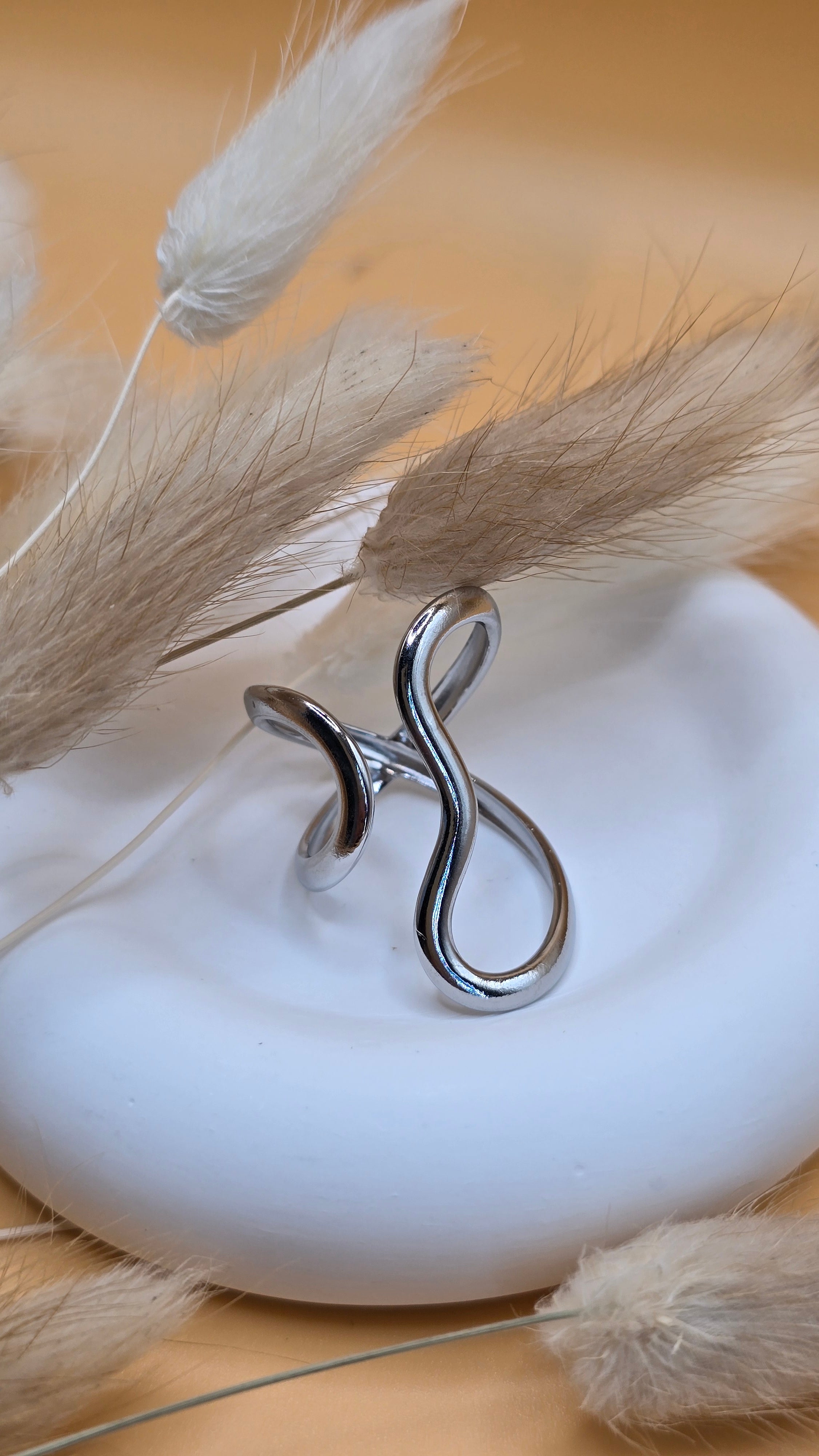 Bague argentée Yasmine