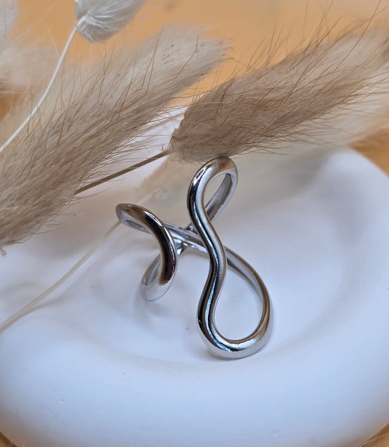 Bague argentée Yasmine