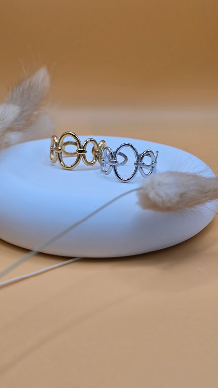 Bague argentée Alix