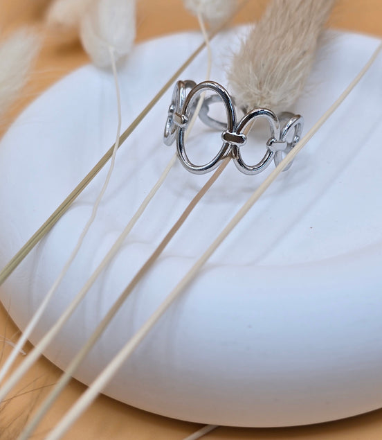 Bague argentée Alix