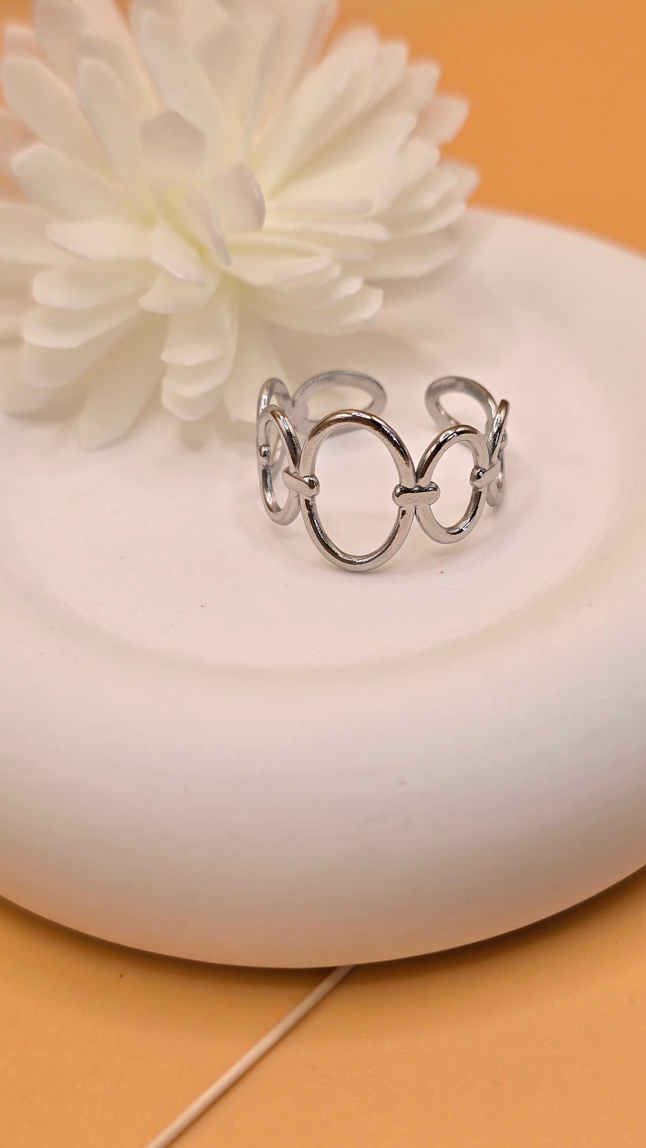 Bague argentée Alix