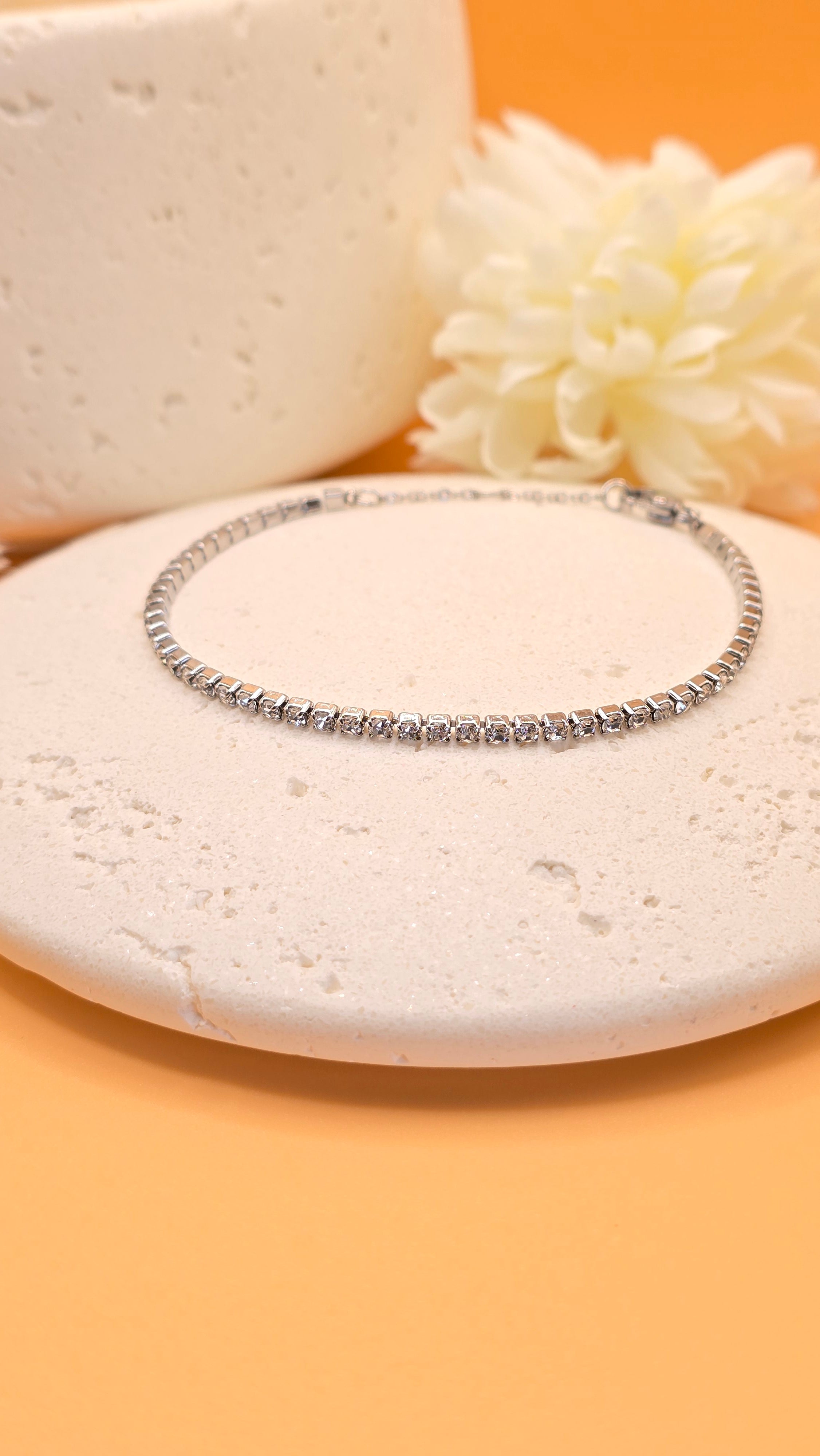 Bracelet argenté Brune