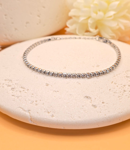 Bracelet argenté Brune