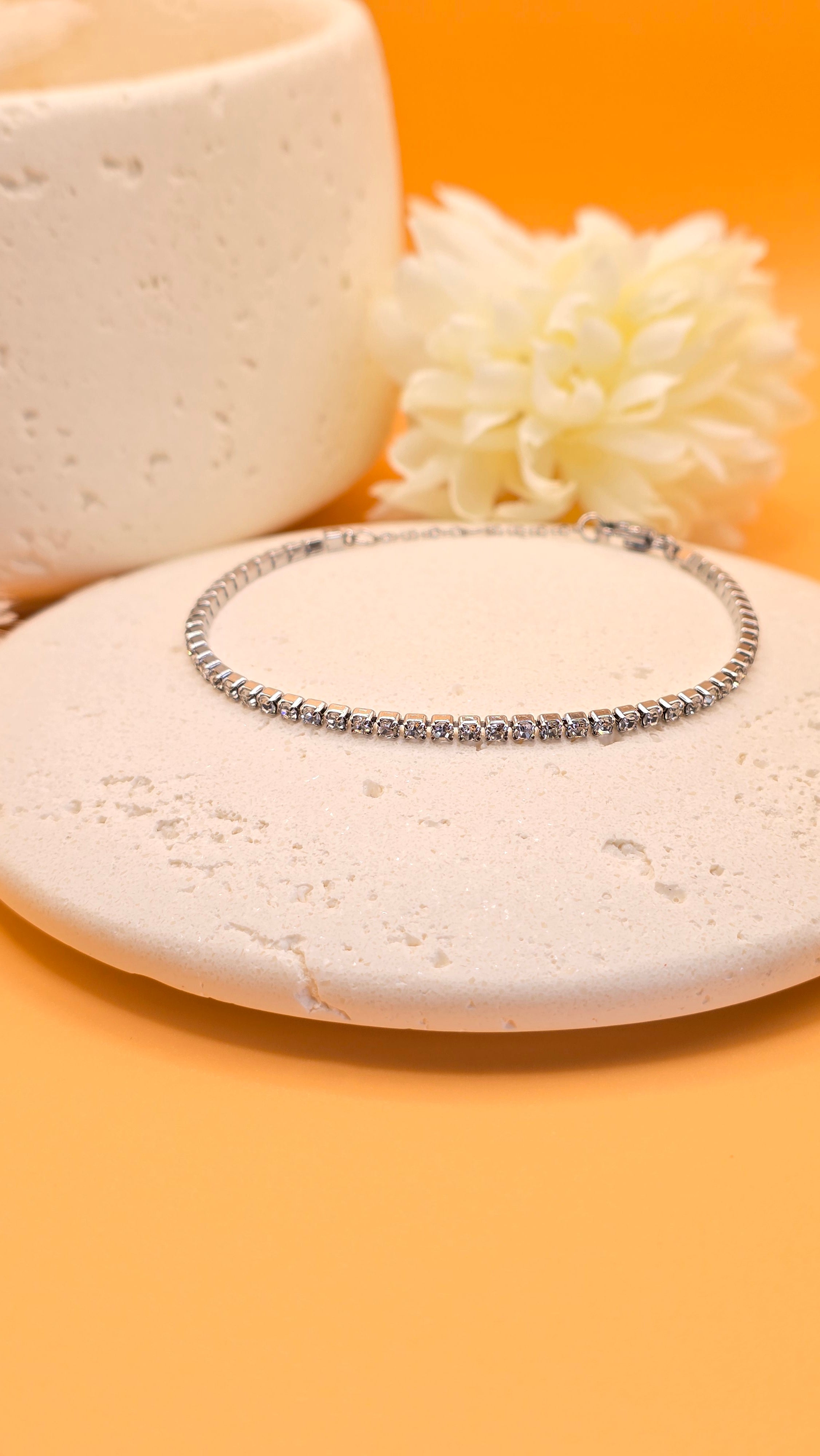 Bracelet argenté Brune