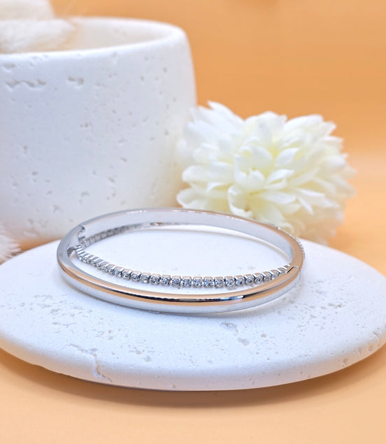 Bracelet argenté Brune