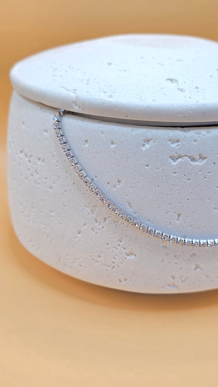 Collier argenté Sohane