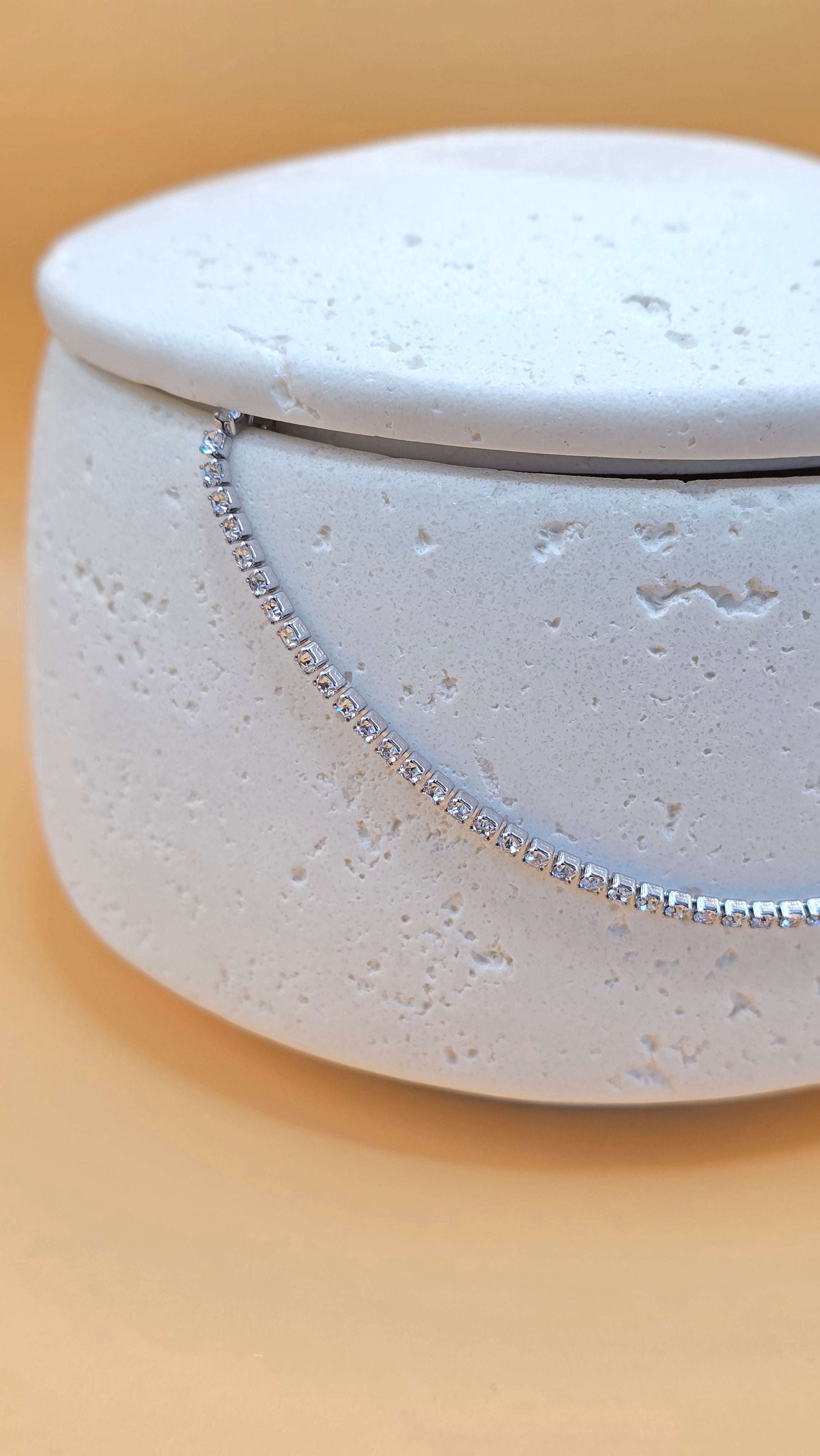 Collier argenté Sohane