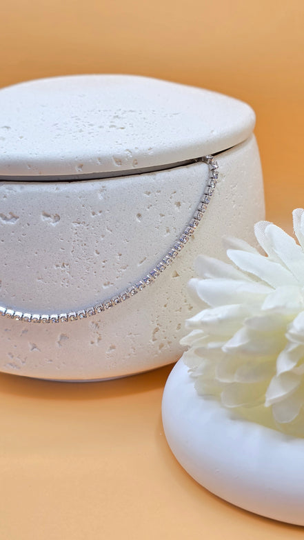 Collier argenté Sohane