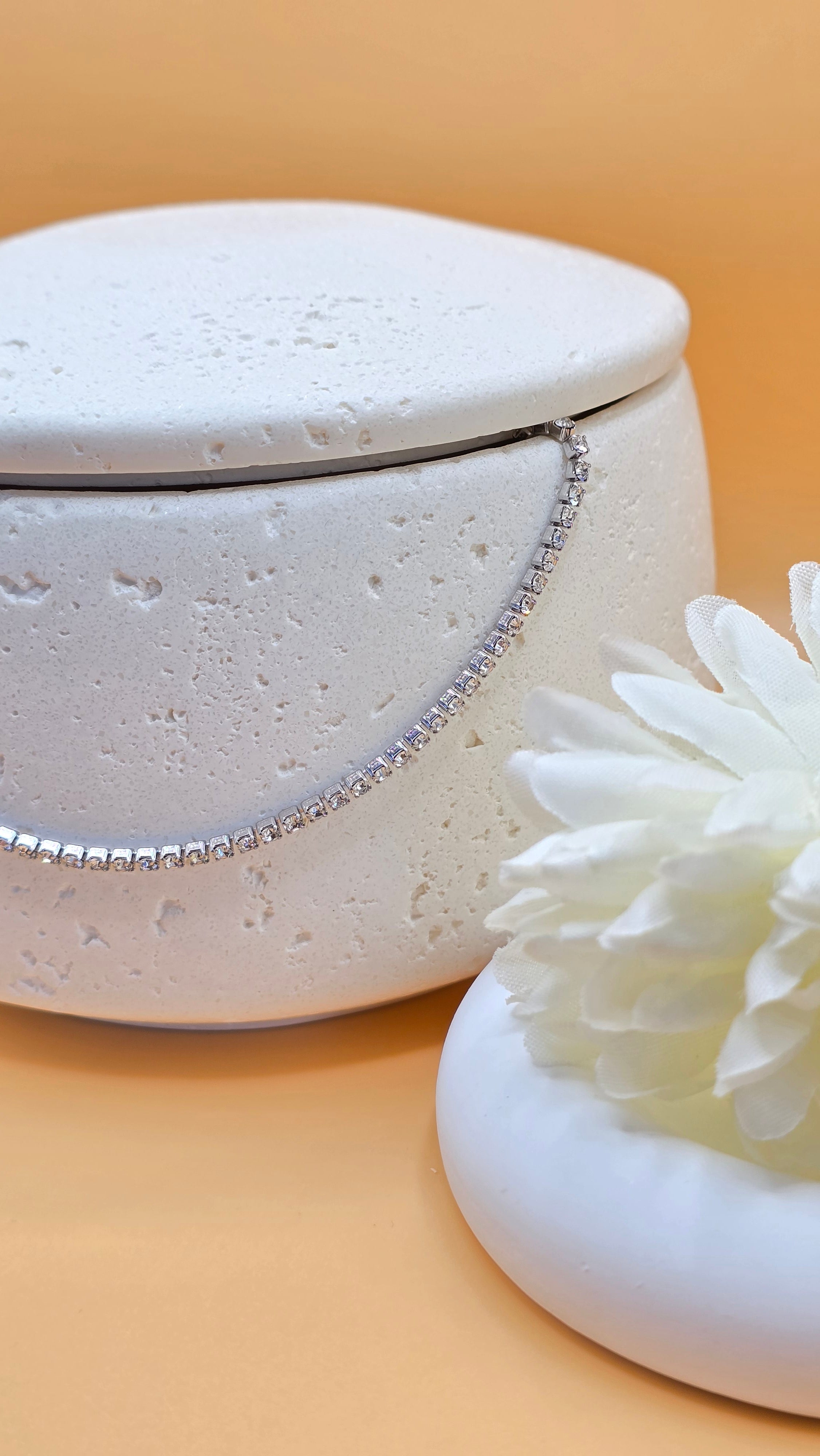 Collier argenté Sohane