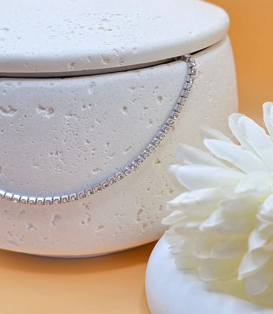 Collier argenté Sohane